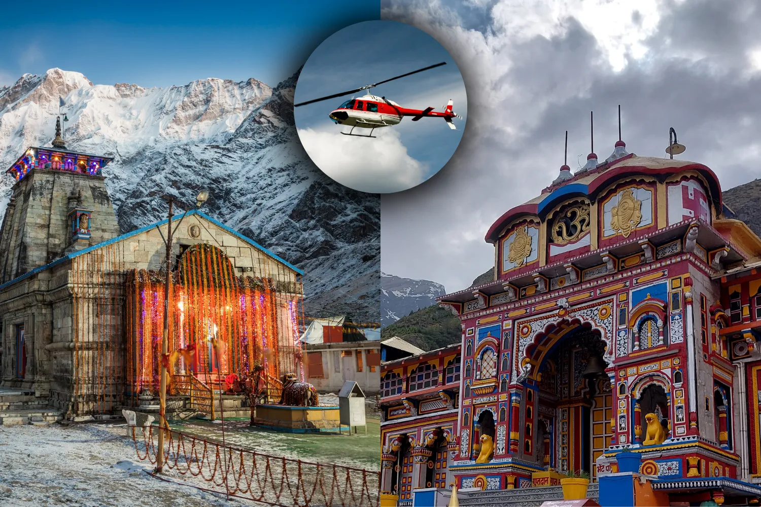 Do Dham by Helicopter — Kedarnath & Badrinath