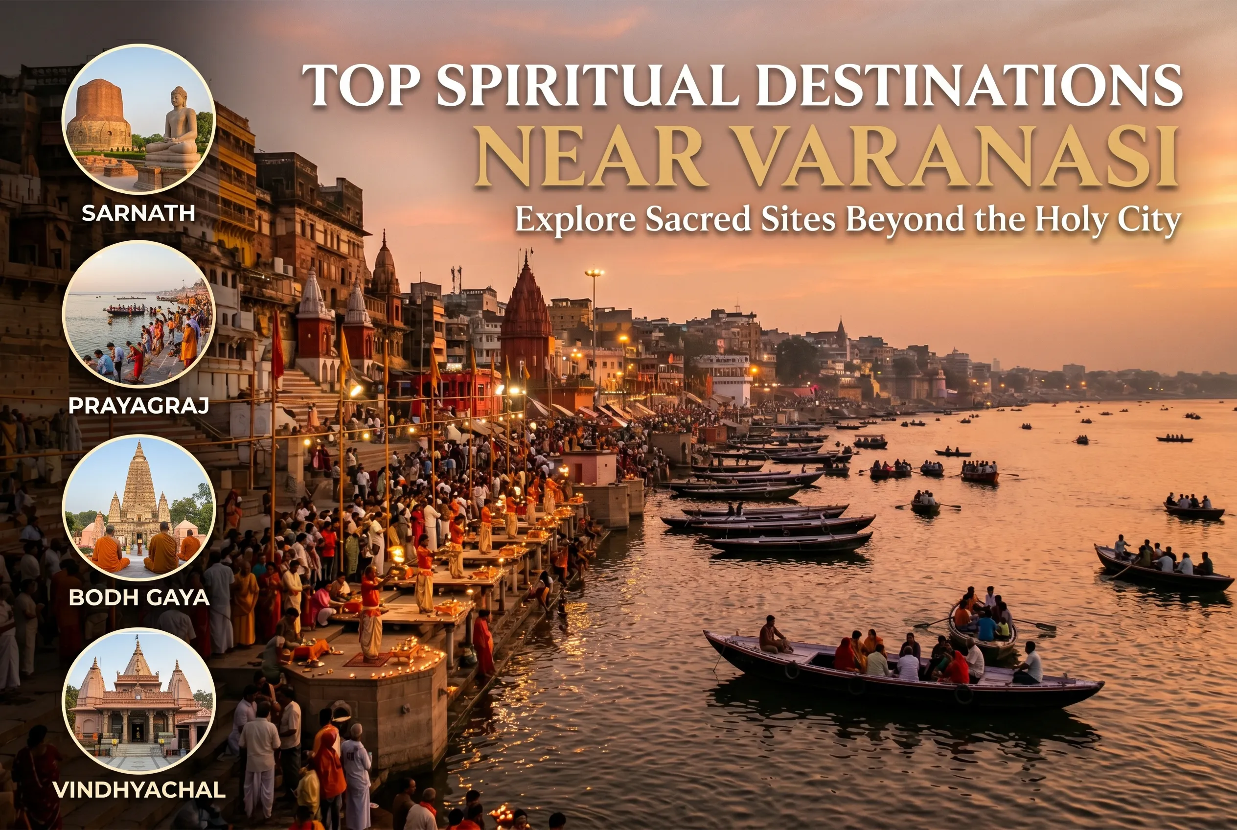 Top Spiritual Destinations Near Varanasi