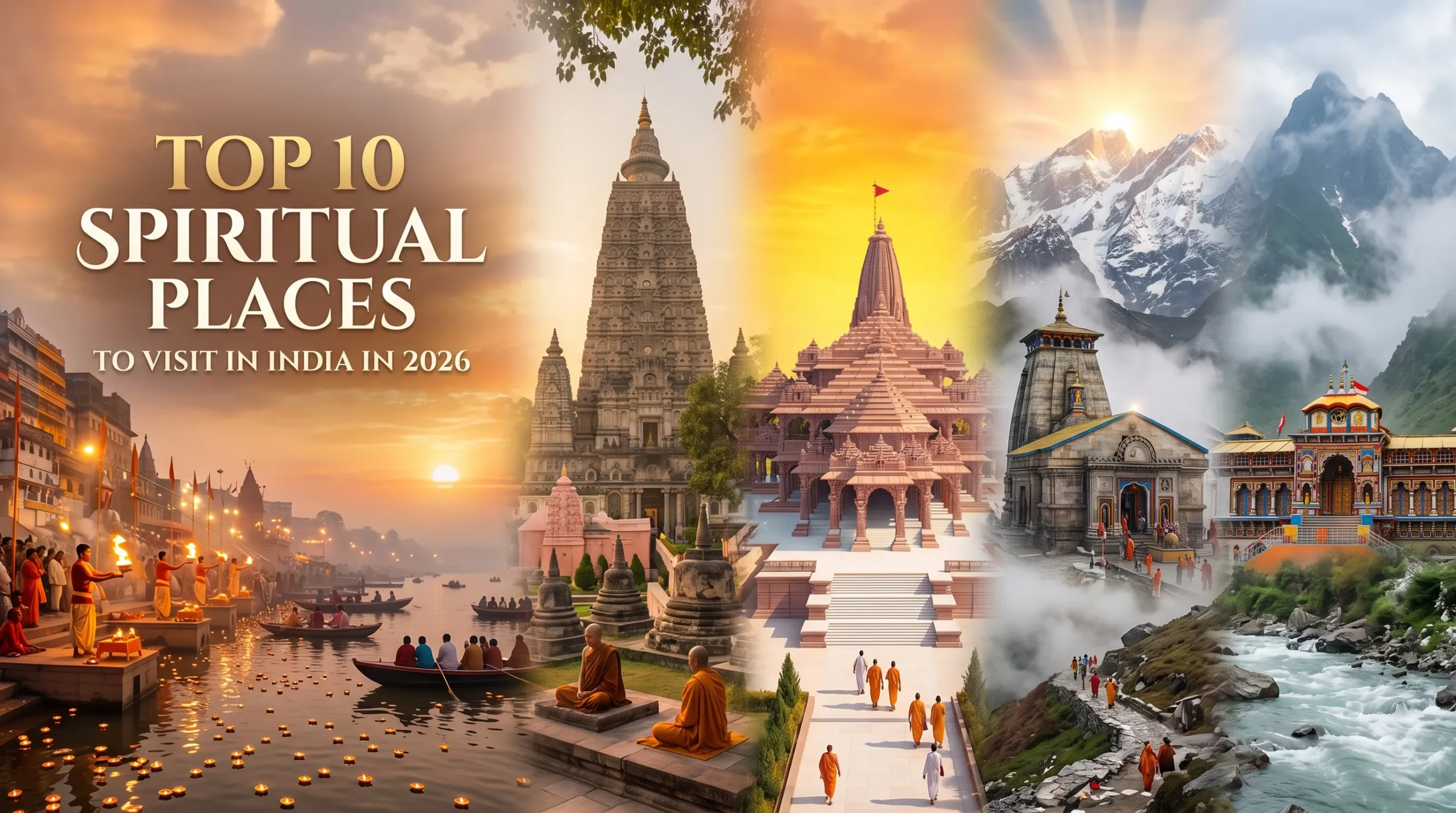 Top 10 Spiritual Places to Visit in India in 2026