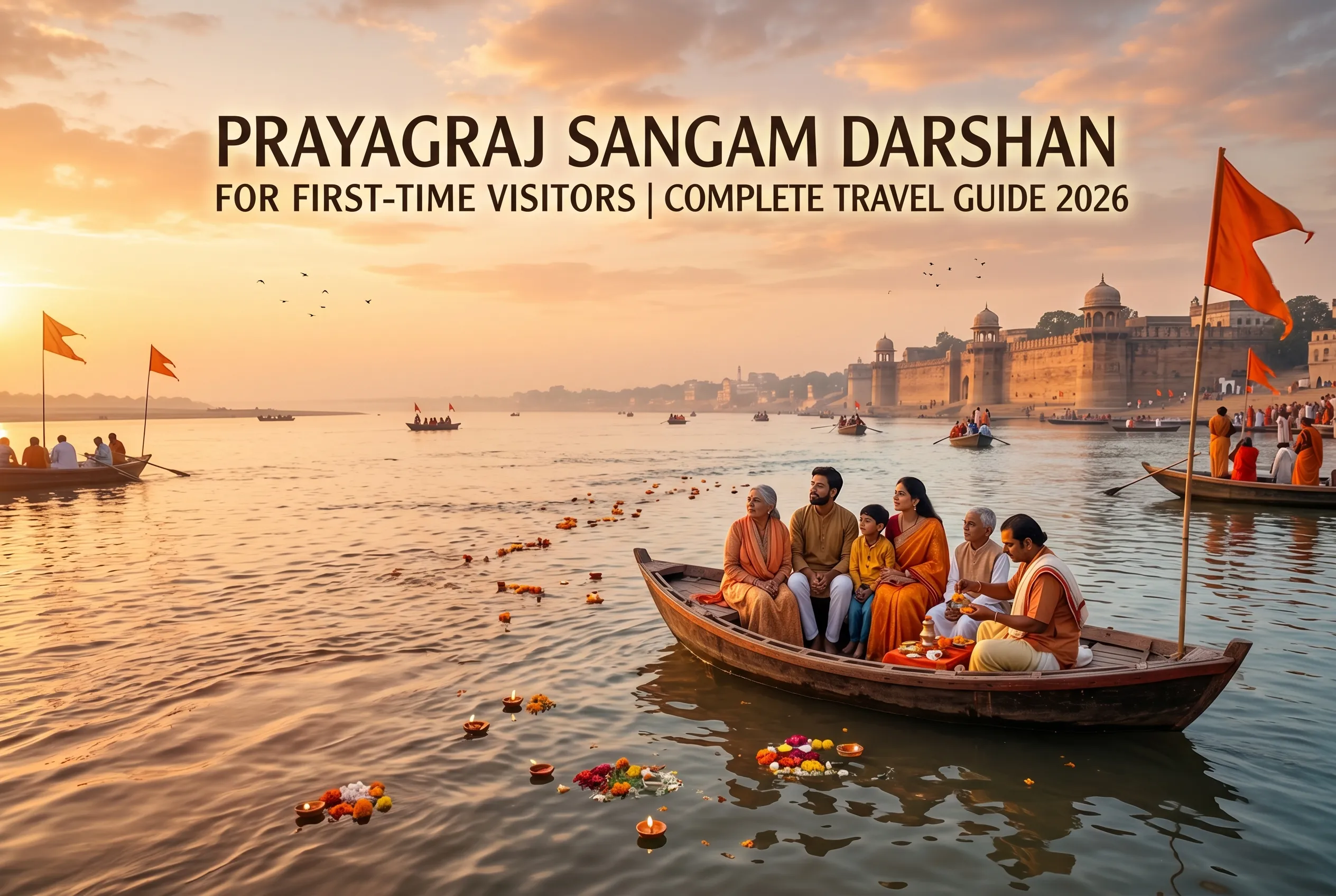 Prayagraj Sangam Darshan Guide for First-Time Visitors | Complete Travel Guide 2026