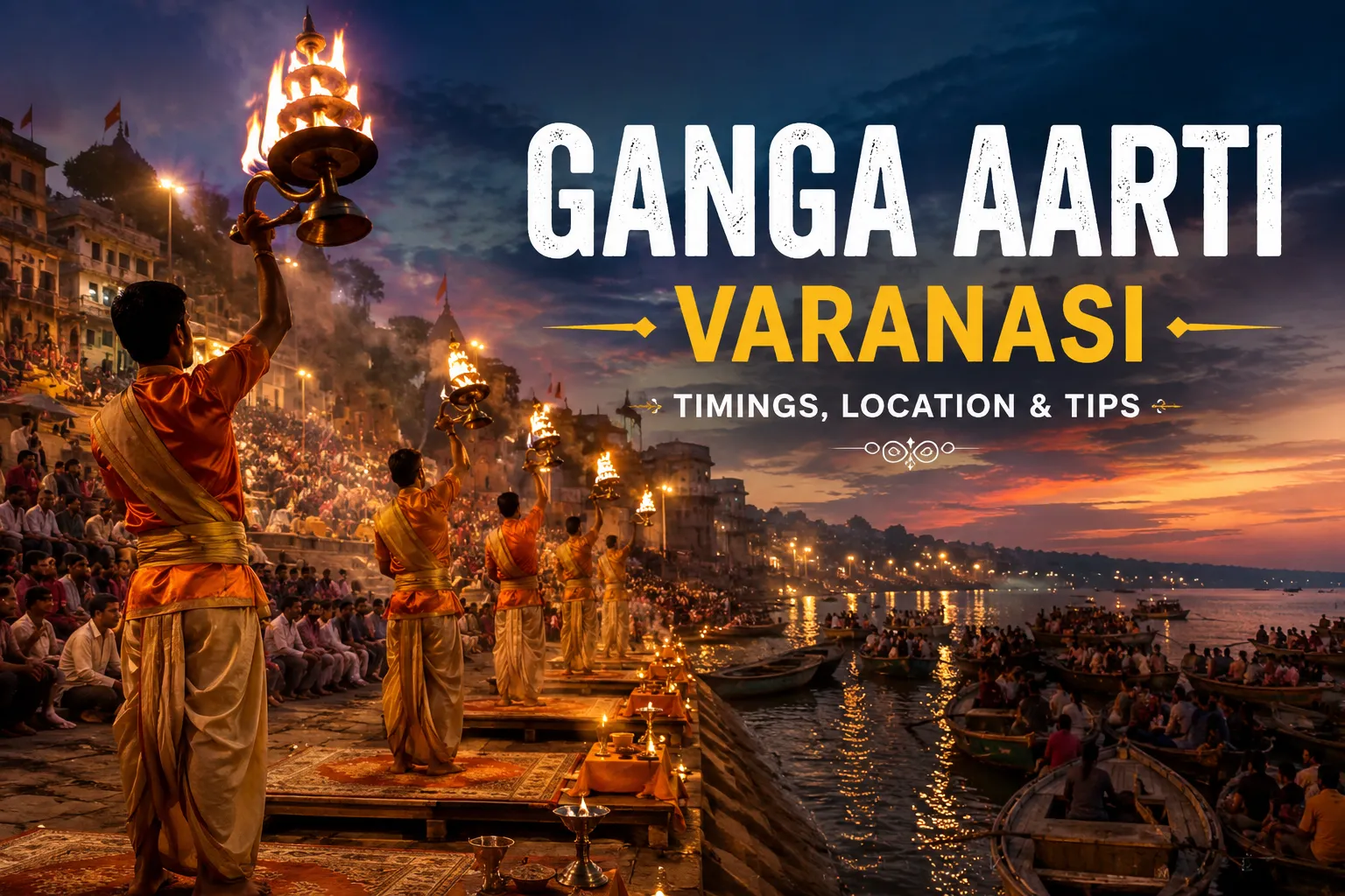 Ganga Aarti Varanasi – Timings, Location & Tips for 2026